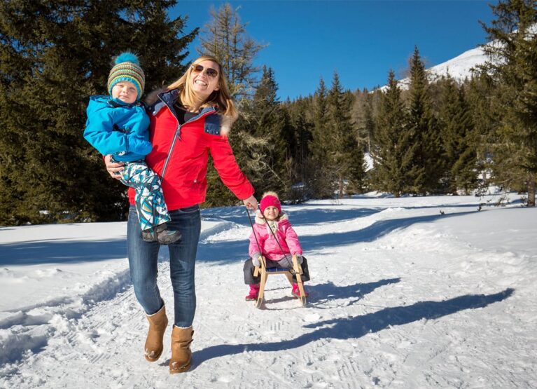 Rodeln - Winterurlaub im Lungau, Salzburg